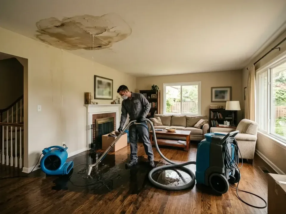 attic-pipe-burst-ceiling-drip-008 — frequently asked questions, Water Damage Restoration & Carpet Care in Zumbrota, MN